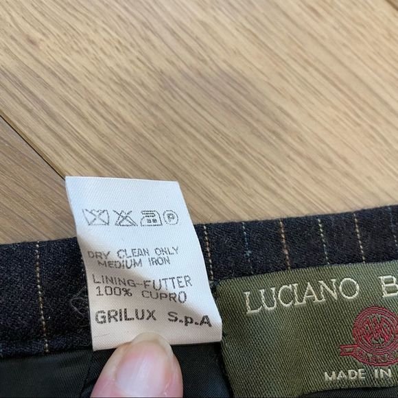 Luciano Barbera wool and cashmere skirt - Picture 9 of 10